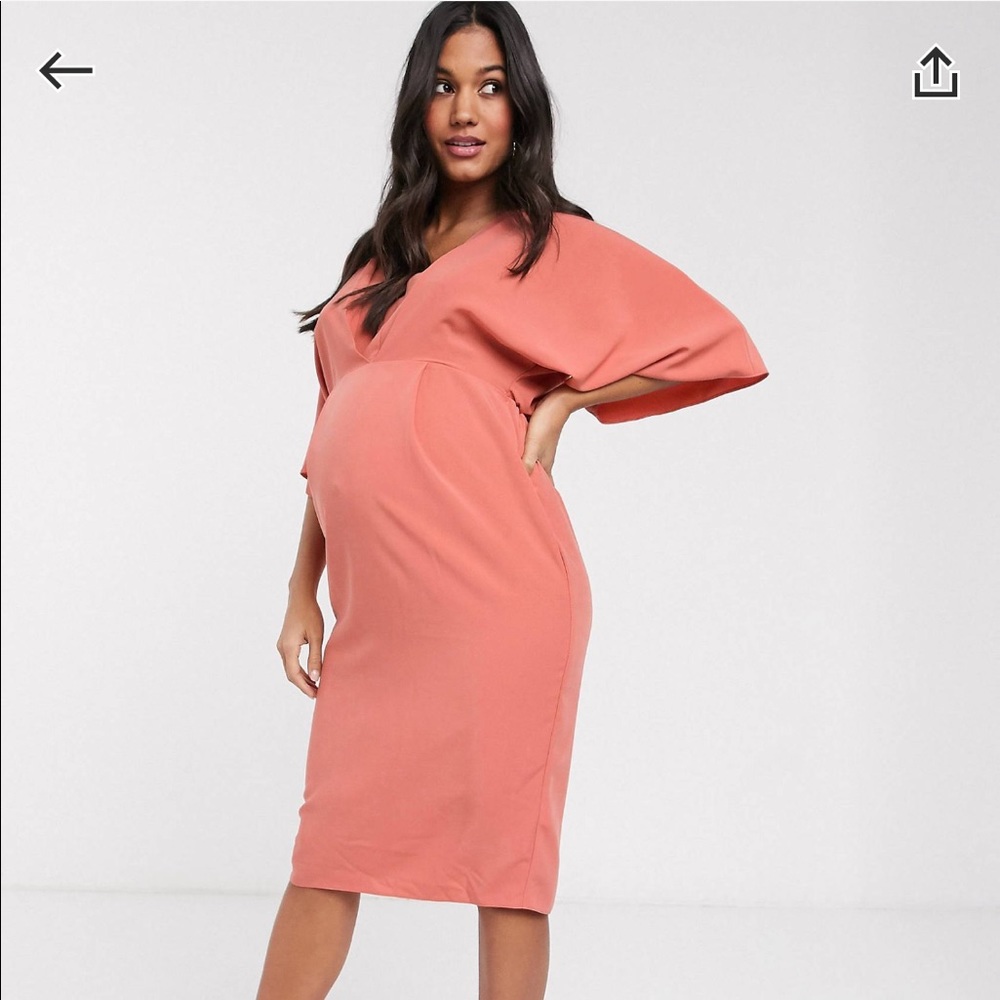 HP 🥂 ASOS Maternity Pencil Dress Sz 6